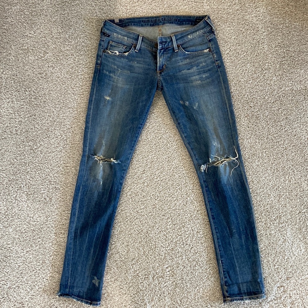 Citizens of Humanity Racer low rise skinny